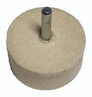 Фетровий круг для дриля 50 мм.
