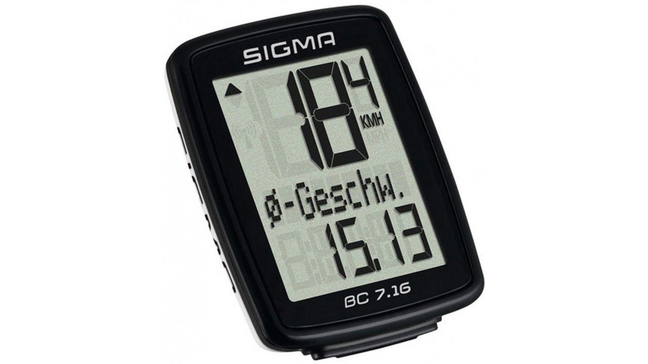 Велокомпютер SIGMA BC 7.16 ATS / бездротовий