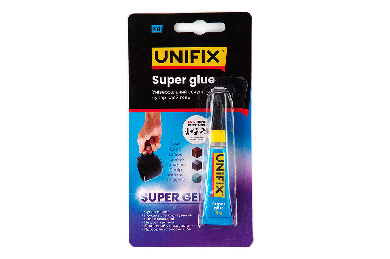 Супер клей Unifix 3 г гель (940004)