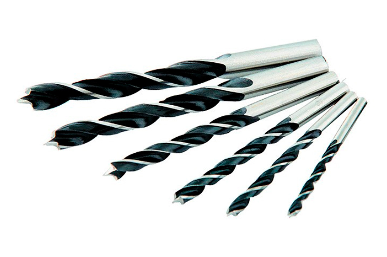 Набір свердел для дерева Mastertool 5 шт. (4 5 6 8 10 мм) (2-02-005)