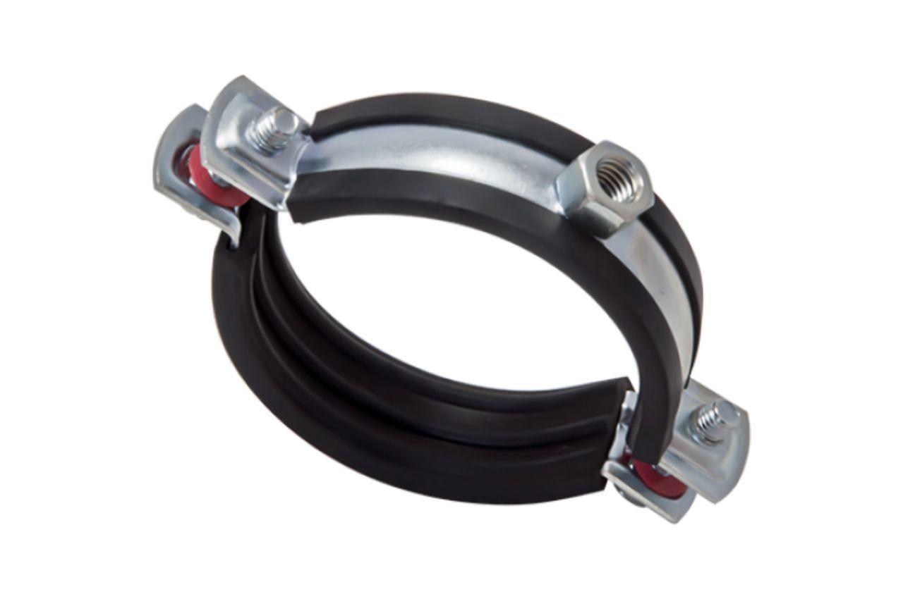 Хомут трубний з гайкою М8/10 Apro 75-80 мм (2-1/2") (PCC-07)