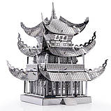 Металевий конструктор 3d пазл yueyang tower Юеянська вежа, фото 2