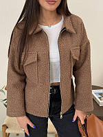 Бомбер у стилі zara на блискавці прямого крою дуже зручний