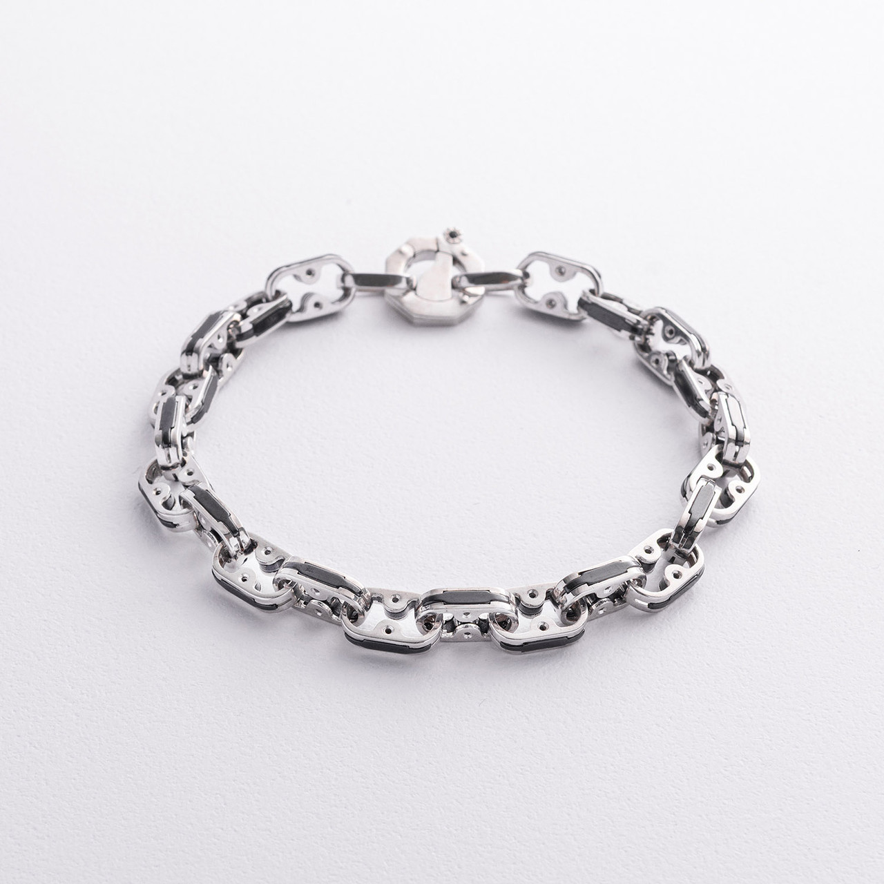 Срібний браслет (кераміка, фіаніти)
1867