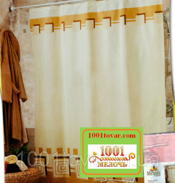 Шторка для ванної кімнати "Lukia", розмір 240х200 див., фото 1