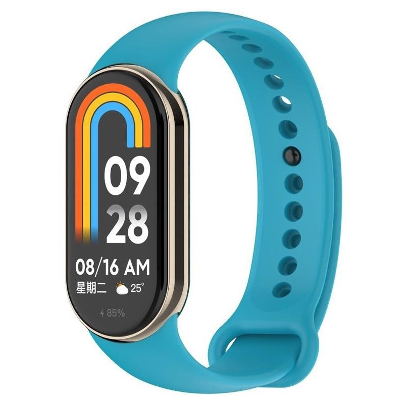 Силіконовий ремінець BeCover для Xiaomi Mi Smart Band 8 Blue (709379), фото 1