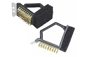 Щітка для чищення барбекю CD-15A із пластиковою ручкою