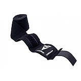 Бинти для боксу VNoks 40222 4,5 м, чорні, фото 2