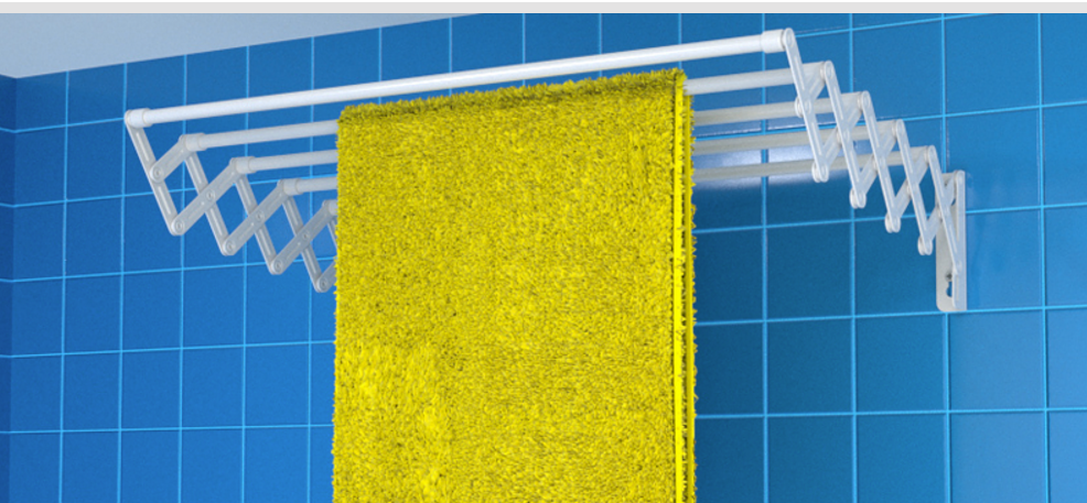 Сушка-гармошка для білизни Мілтон 140 см