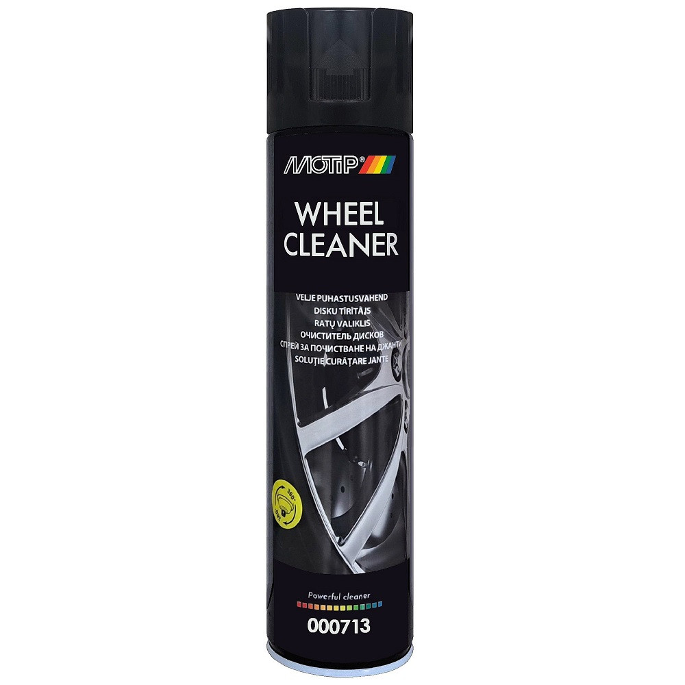 Пінний очисник колісних дисків у спреї Motip Wheel Cleaner Foam Spray 600мл
