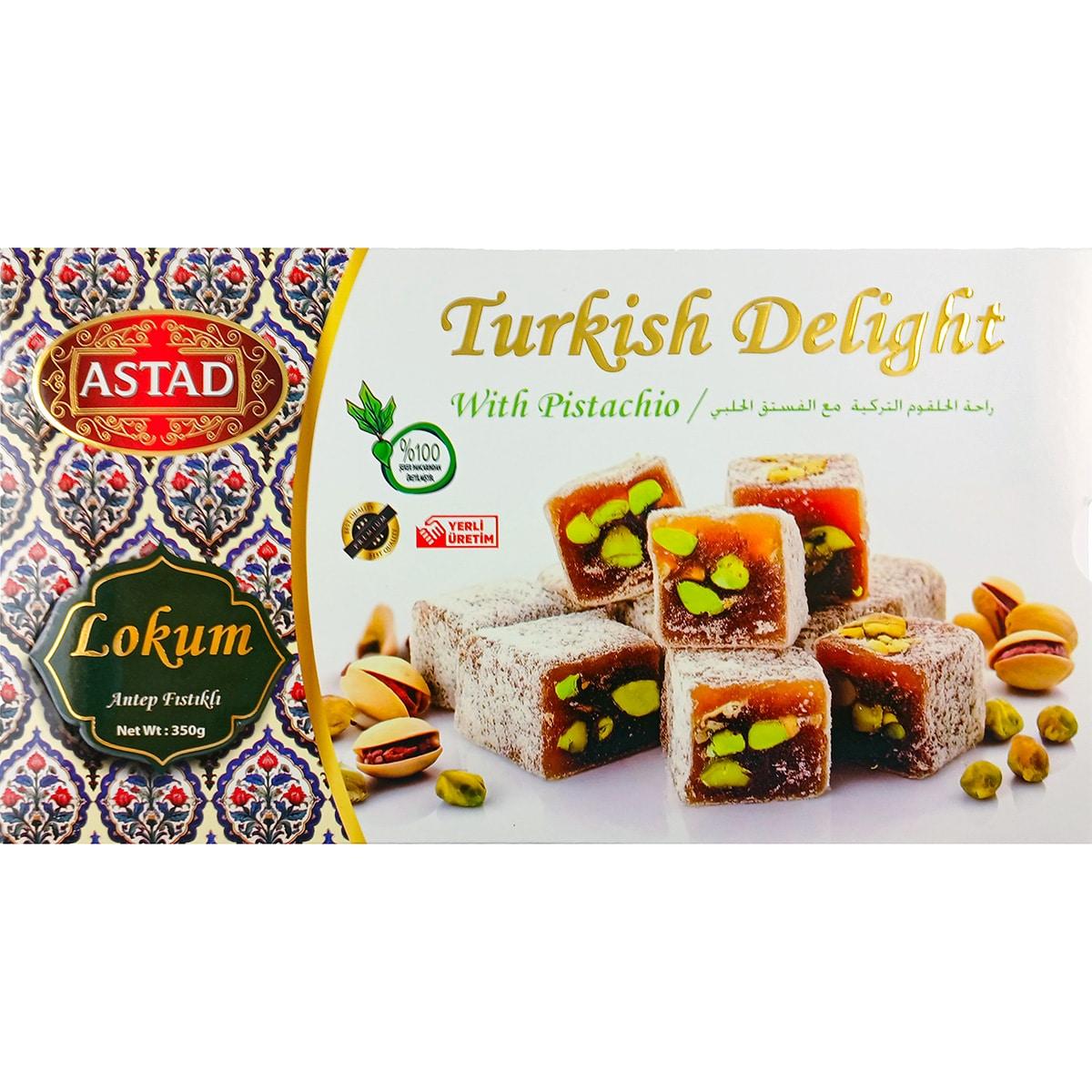 Рахат лукум ASTAD з фісташкою 350г (Туреччина)