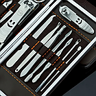 Набір для манікюру та педикюру 12 в 1 у футлярі / Манікюрний набір / Манікюрно-педикюрний набір / Набір для нігтів, фото 3