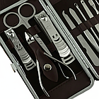 Набір для манікюру та педикюру 12 в 1 у футлярі / Манікюрний набір / Манікюрно-педикюрний набір / Набір для нігтів, фото 6