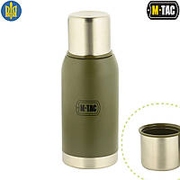 M-Tac военный термос питьевой туристический олива Type 2 на 750 мл, военный термос для напитков из нержавеющей стали