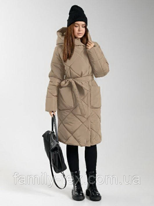 Зимове пальто жіноче, розміри XS, M, фото 1