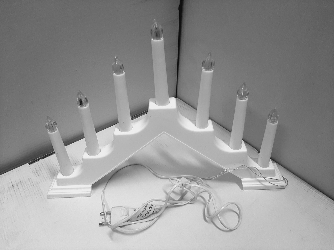 Новорічний світильник "Свічки" 7 LED, фото 1