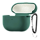 Чохол з Soft-Touch і мікрофіброю для AirPods 4 + карабін - Viridian 21 - фото 1 - id-p2855168873