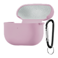 Чохол з Soft-Touch і мікрофіброю для AirPods 4 + карабін - Blueberry Yogurt 13