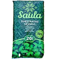 Торф'яний субстрат SAULA для посіву насіння, 20 л