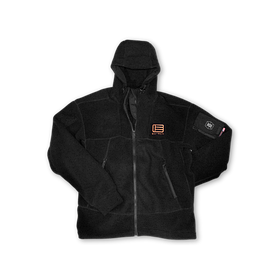Кофта флісова EOTech × Kitanica Tamarack Fleece, Розмір: Medium, Колір: Black, EOT-11206-MD