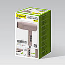 Професійний фен для волосся Maestro MR-232 2000 Вт, складана ручка, 2 швидкості, 3 режими, концентратор, захист від перегрівання, фото 5