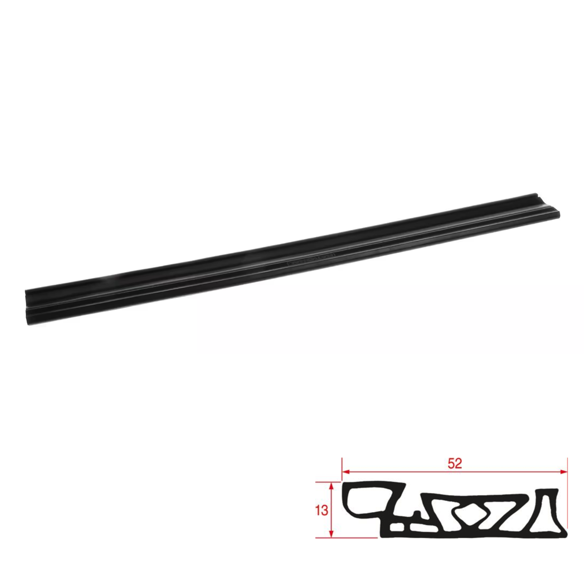 Ущільнювач для візка пароконвектомату Rational SCC 201/CM 201 (арт. 24.00.187P)