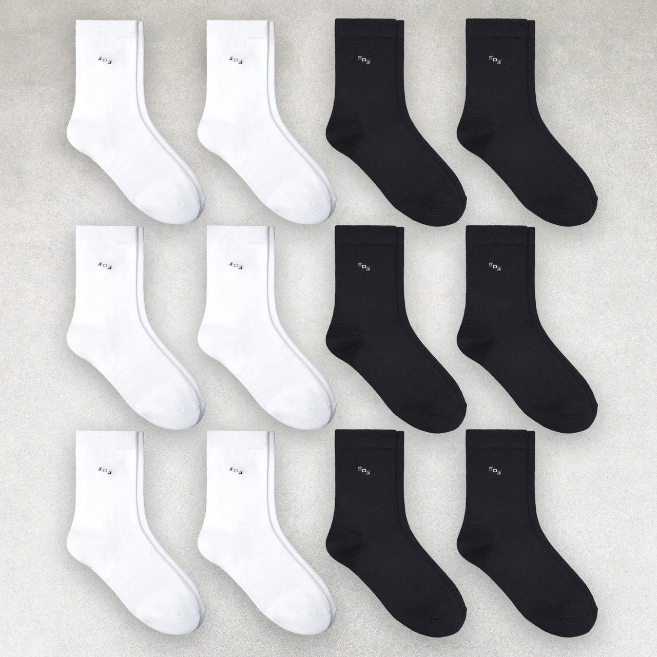 Шкарпетки чоловічі 12 пар високі «Класика R05» розмір 39-41 арт. 304Н.6/356Н.6, фото 1