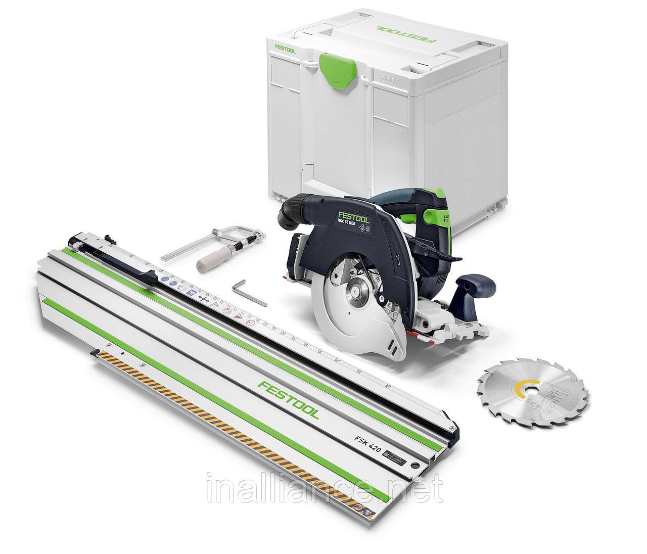 Акумуляторна дискова пила HKC 55 KEB-Basic-FSK 420 Festool 578704