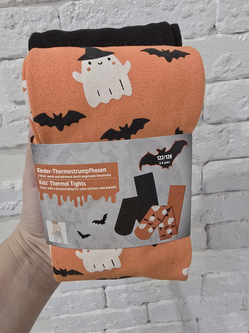 Колготки дитячі, капрон. р. 122-128. 2шт. Lupilu, фото 1