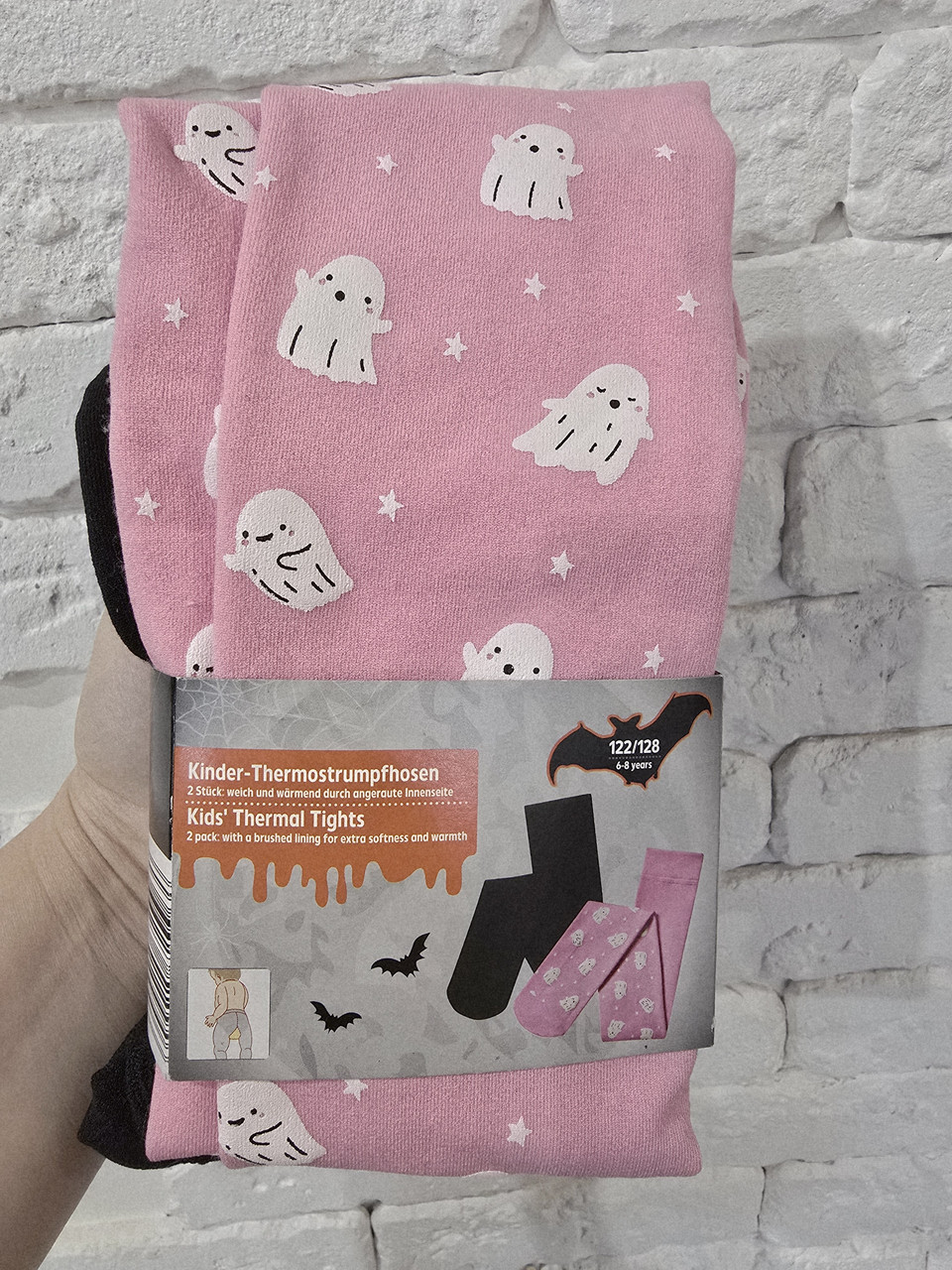 Колготки дитячі, капрон. р. 122-128. 2шт. Lupilu, фото 1