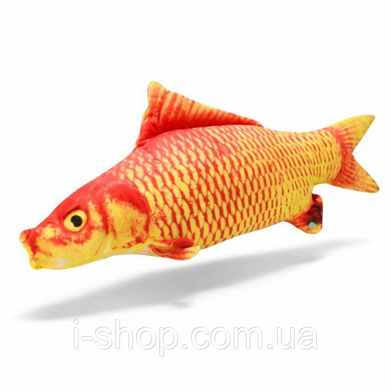 М'яка іграшка риба золотий короп 25см для дітей і сну плюшева іграшка для подарунка Dreamtoys, фото 1
