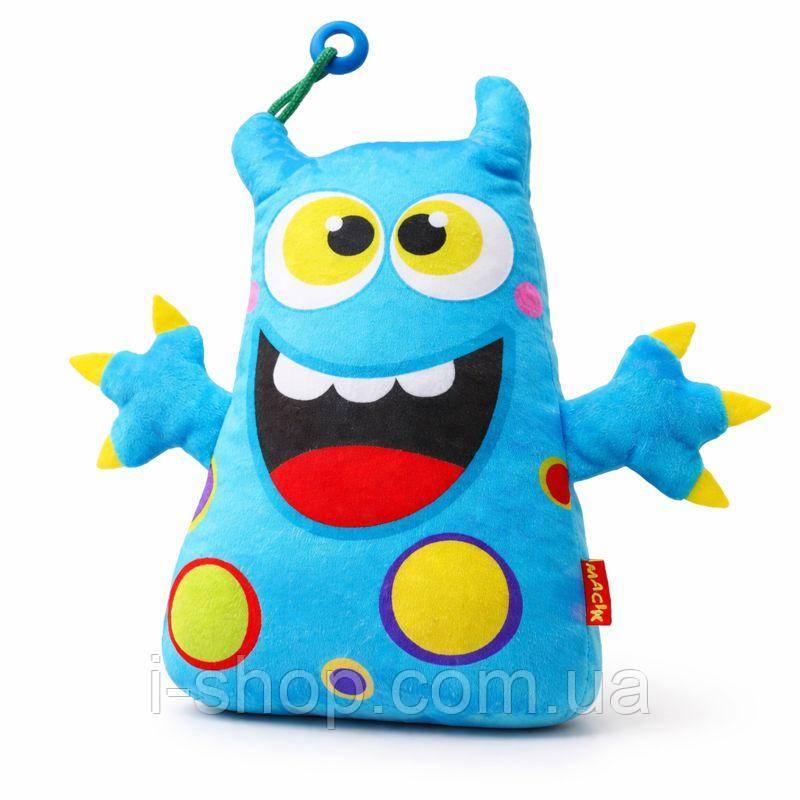 М’яка іграшка Монстрик синя 27 см для дітей дитяча іграшка подарунок ТМ Масік Україна, фото 1