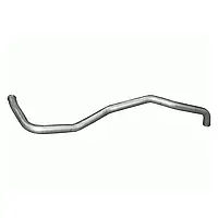 Труба глушника DAF XF95, СF75, CF85 00-din 21776, вихлопна система, алюміній, Polmostrow