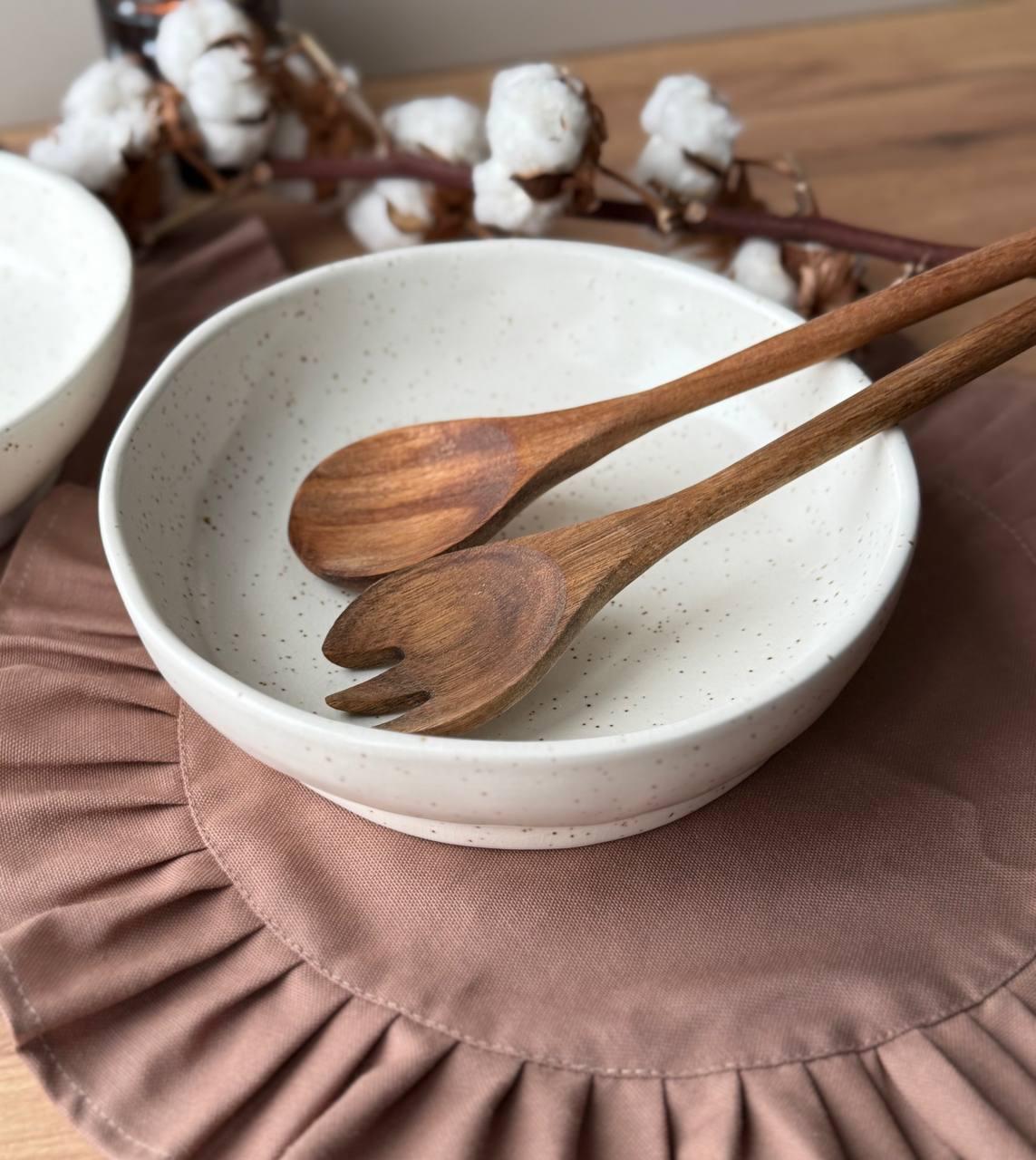 Тарілка NOVA 1100 мл VANILLA, фото 1