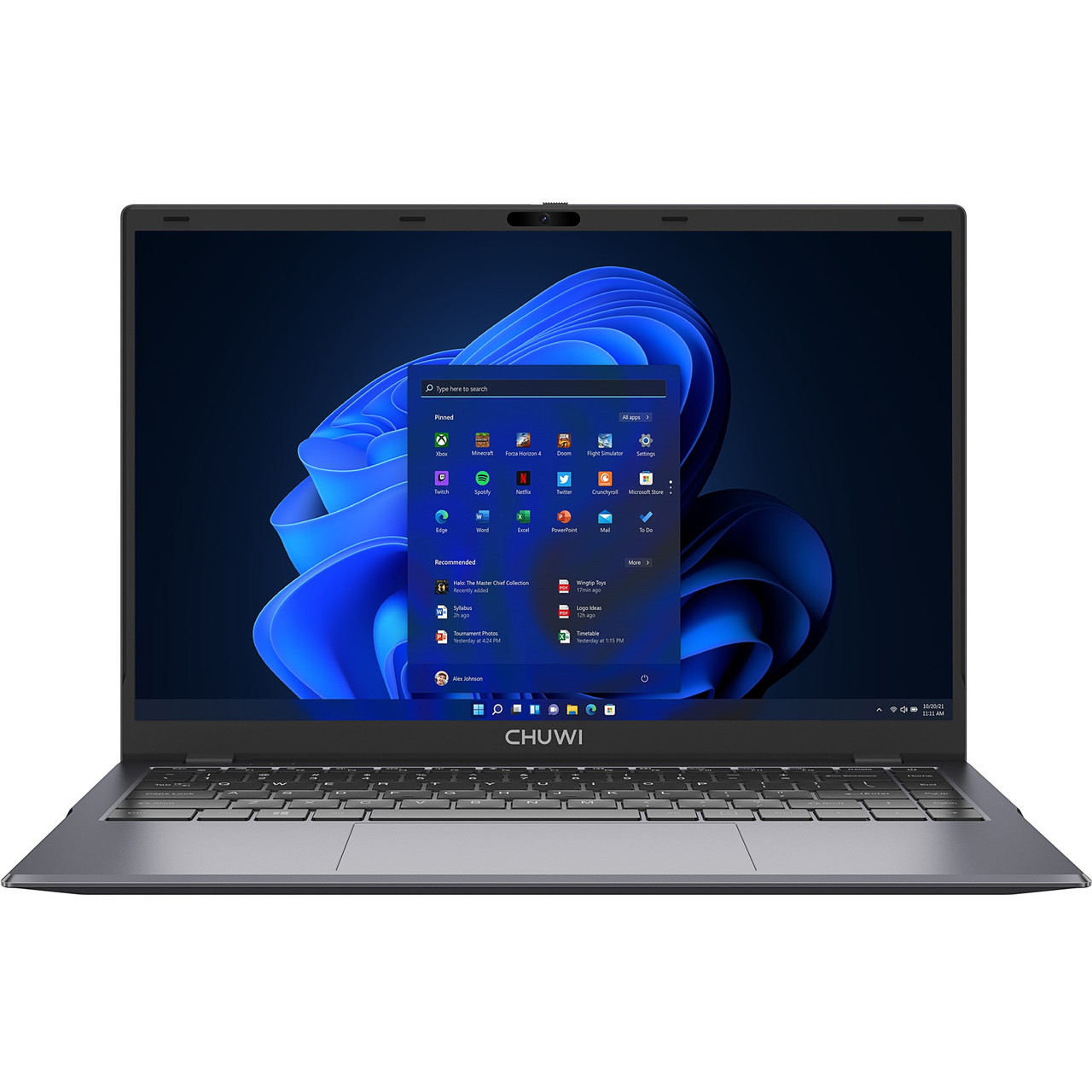 Ноутбук Chuwi GemiBook XPro (N100/16/256GB) Win 11 (CWI574/CW-112970) Gray, фото 1