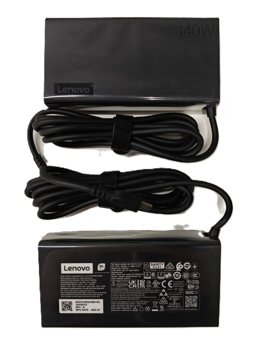 Зарядний пристрій для ноутбука USB Type-C Lenovo 140W 20V 7A USB3.1 новий, фото 1