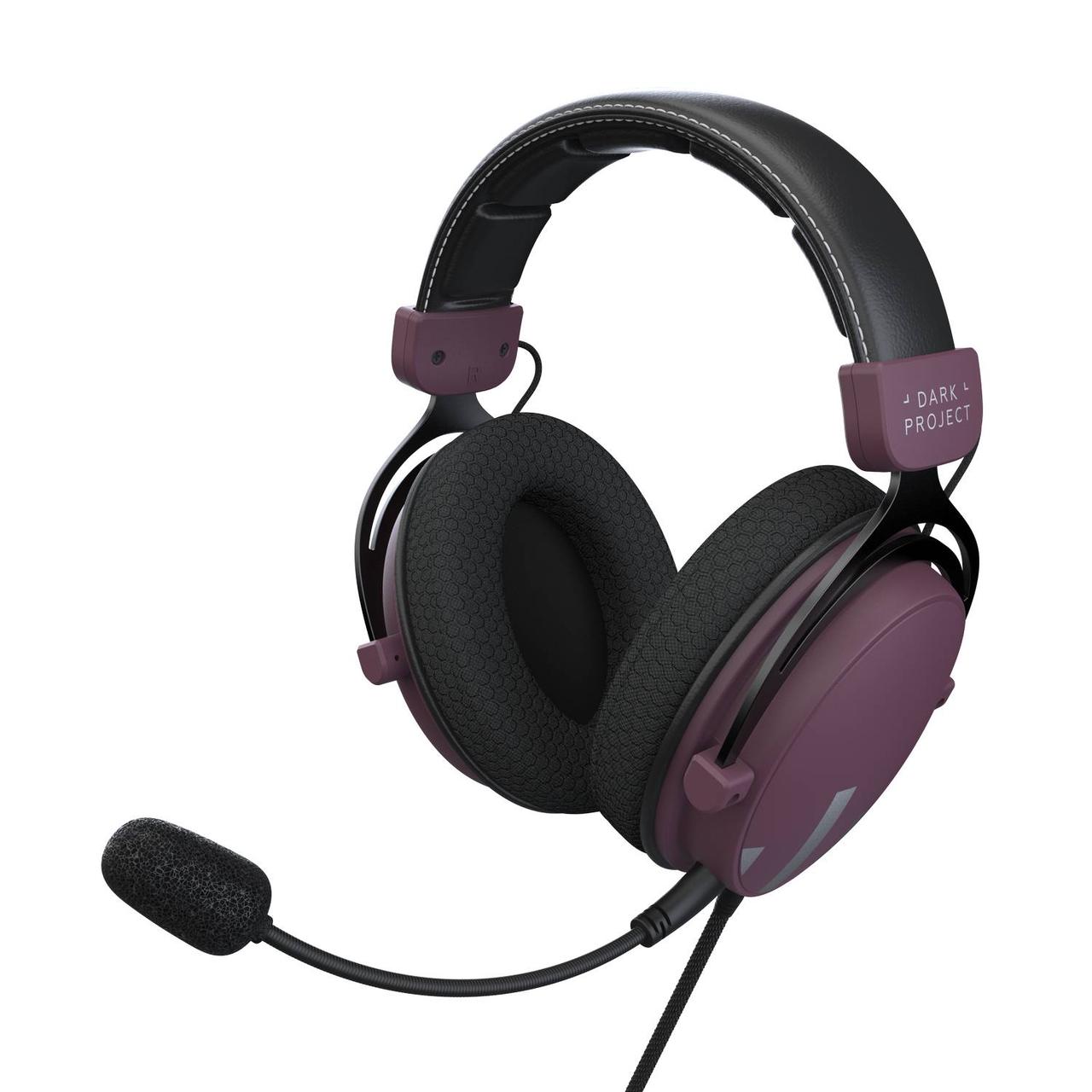 Гарнітура Dark Project Gaming HS4 Wired Purple/Black (DPO-HS-5004), фото 1