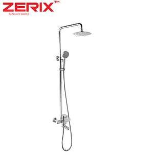 Душова Колонна Зі Смішувачем Zerix LEB-009-J Неіржавіюча сталь SUS304