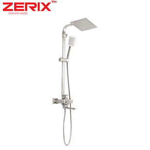 Душова Колонна Зі Смішувачем Zerix KUB-009-J Неіржавіюча сталь SUS304
