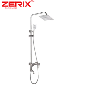 Душова Колонна Зі Смішувачем Zerix NOX-009-J Неіржавіюча сталь SUS304