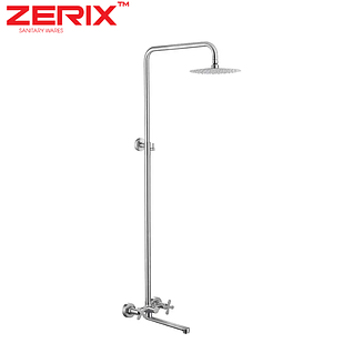Душова Колонна Зі Смішувачем Zerix GTA-006-J Неіржавіюча сталь SUS304