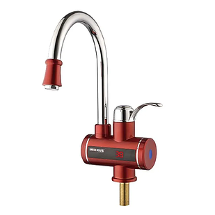 Проточний Водонагрівач Mixxus Electra 240-E Red З Індикатором Температури
