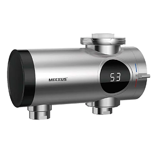 Проточний Водонагрівач Mixxus Electra 770-E Chrome 3.3 KWT З Кріпленням На Вилив