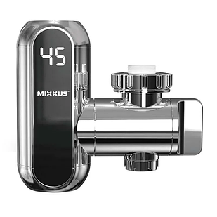 Проточний Водонагрівач Mixxus Electra 650-E Chrome 3.3 KWT З Кріпленням На Вилив