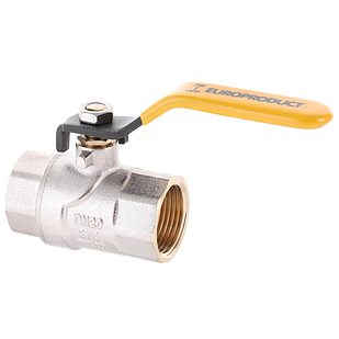 Кран кульовий 3/4" FF EUROPRODUCT