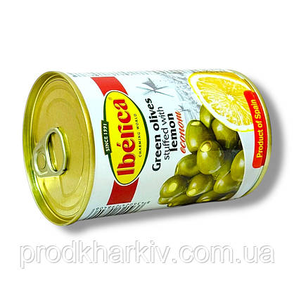 Оливки с лимоном ТМ Iberica (Иберика) 280мл, фото 4