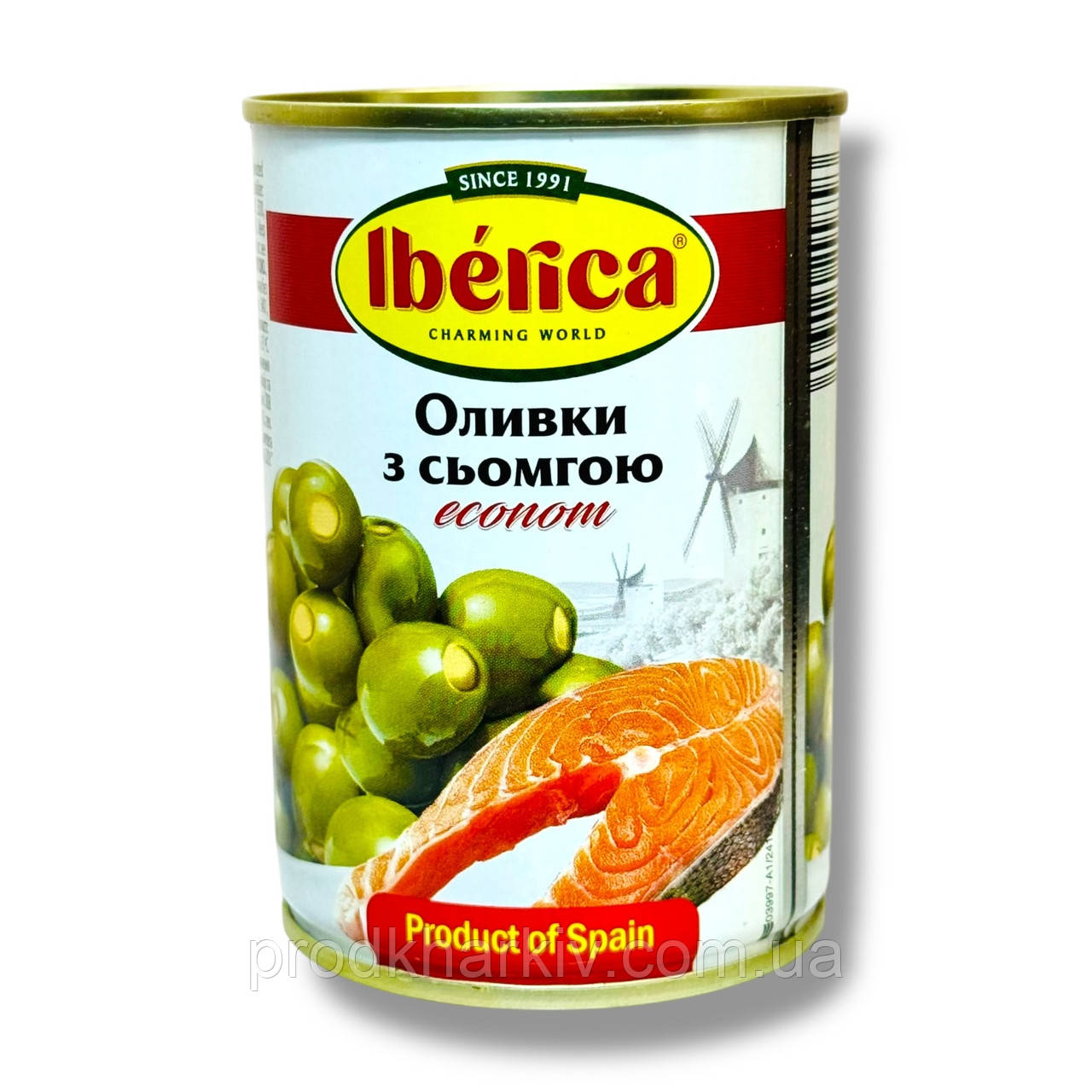 Оливки с семгой ТМ Iberica (Иберика) 280мл