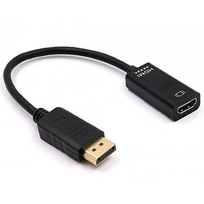 Переходник 4K DP - HDMI Black
