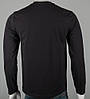 Лонгслів чоловічий Чорний 2600л, XL (1шт), фото 3