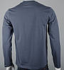 Лонгслів чоловічий 2600л (Уп.4шт M-XXL), Графіт, фото 2